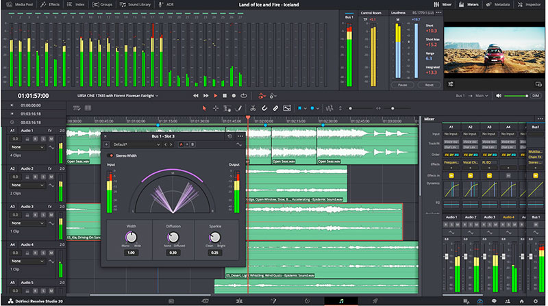 Blackmagic davinci resolve fairlight