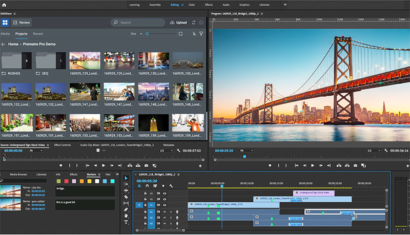 EditShare workflow