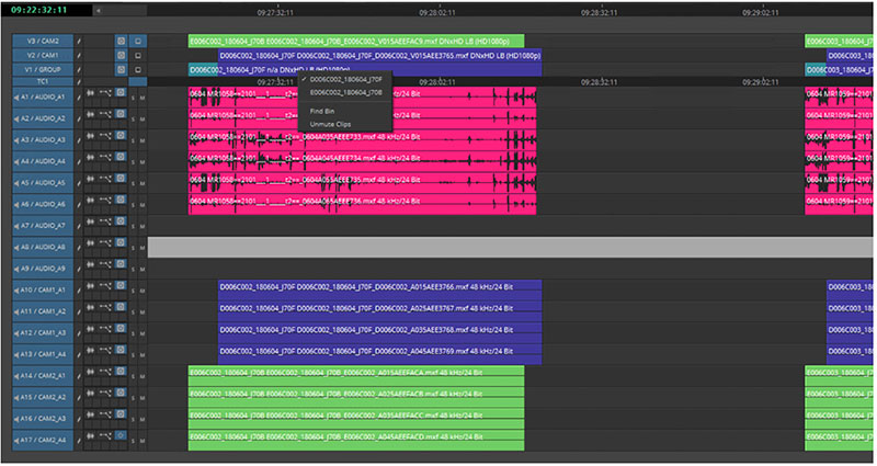 Limecraft Cloud Platform Delivers Live Set Feedback and Multi-Cam AAF Export Limecraft Multitrack Timeline
