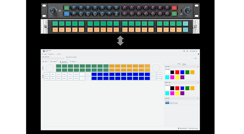 Nevion videoIpath panel bldr