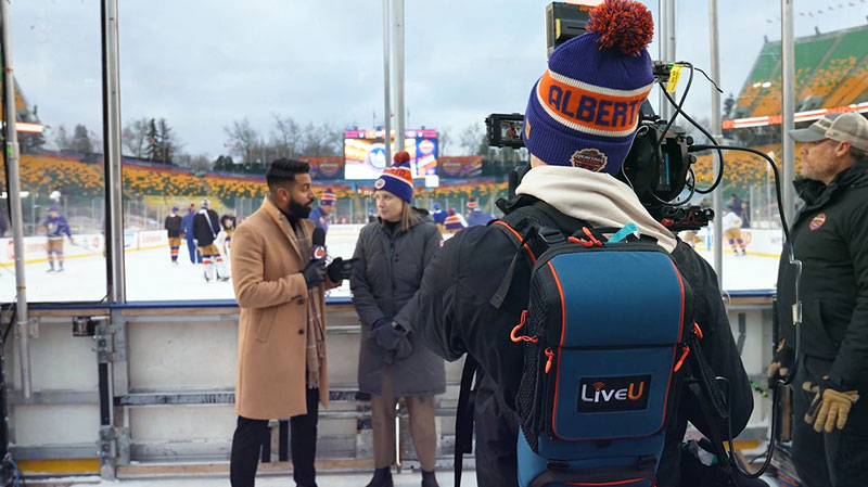 LiveU newsgathering