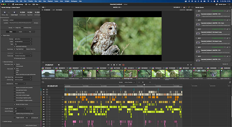 Blackmagic hunting ghosts for arte2