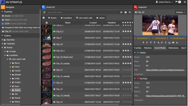 GV STRATUS HTML5 web client