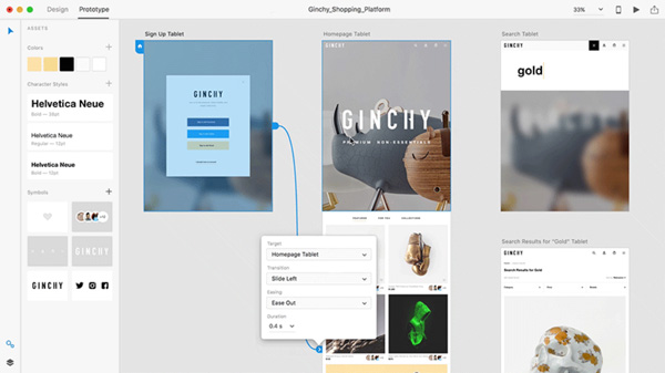 Adobe xd ginchy2