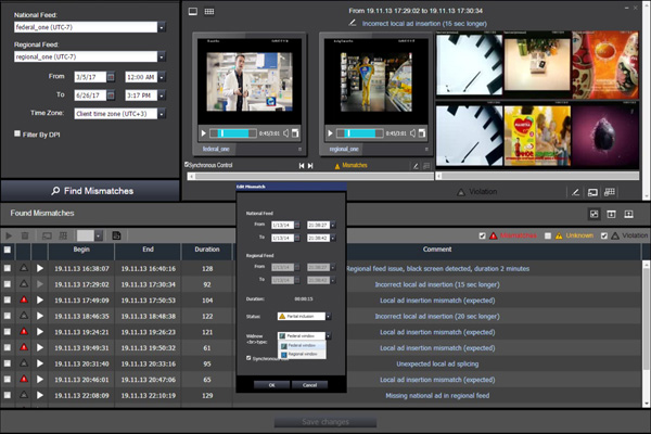 Qligent vision mismatch