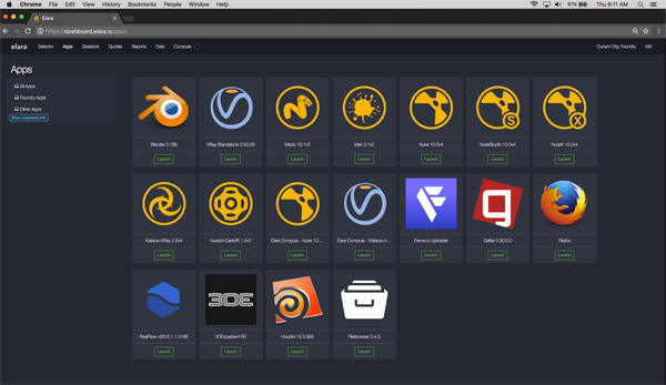 Foundry Elara Dashboard