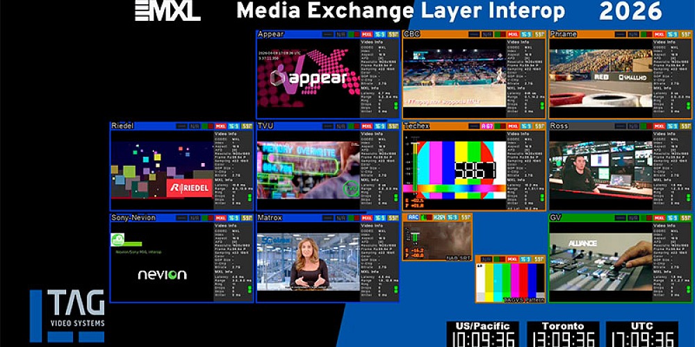 TAG Video MXL Interop
