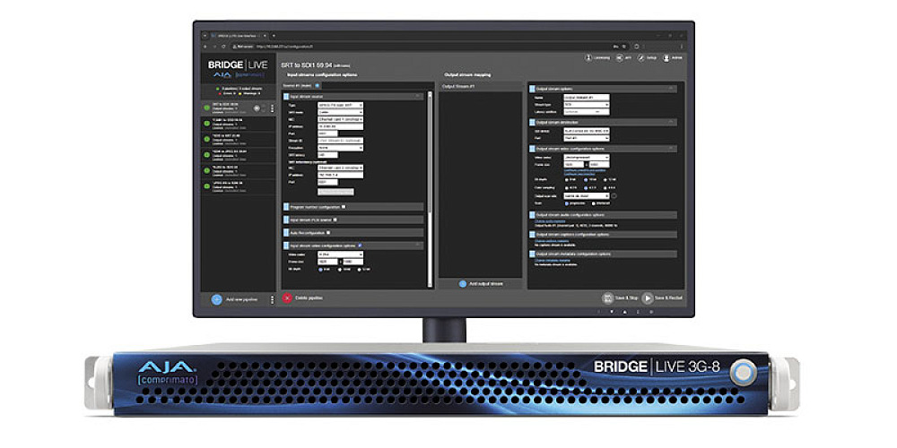 AJA Video Systems - BRIDGE LIVE 3G-8 10