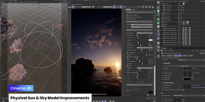 Maxon One Opens Creative Options For VFX, Motion Graphics and 3D Modelling Maxon Cinema4D PhysicalSunSky Still0